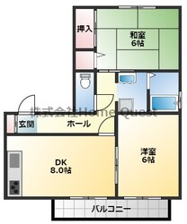 ヴィラ・ロワールの物件間取画像